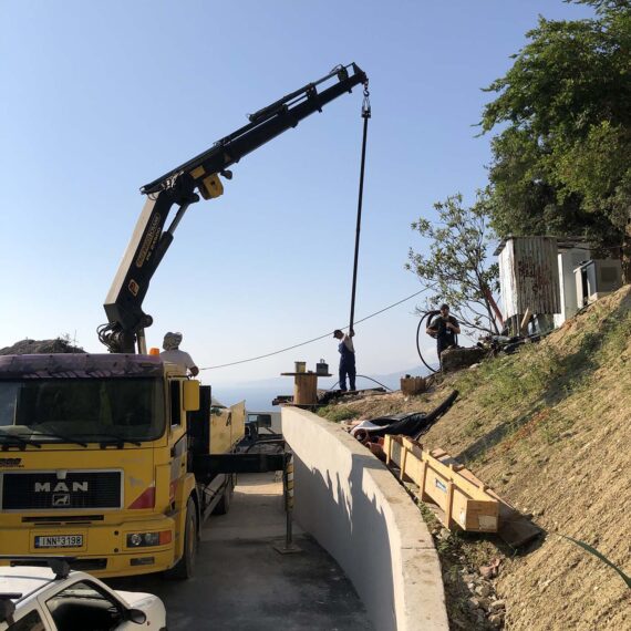 Αλλαγή σωλήνων γεώτρησης